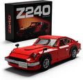 Nifeliz Z240 Sports Car Building Model Set 1:14 Scale Classic Vehicle Model Set for Adults and Car Lovers Collectible Gift for Home or Office Décor (1694 PCS NF10350)