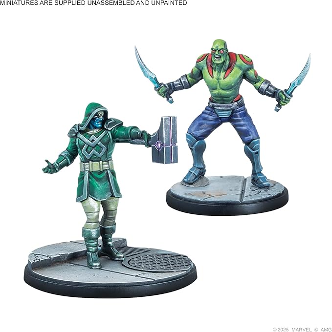 Marvel: Crisis Protocol The Galaxy's Deadliest Affiliation Pack -Tabletop Superhero Game Ages 14+ 2 Players 90 Minute Playtime Made by Atomic Mass Games