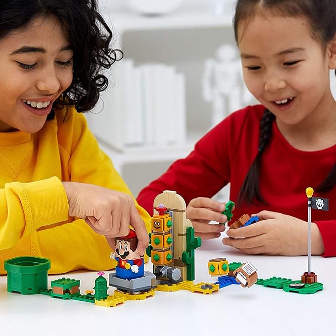 LEGO Super Mario Desert Pokey Expansion Set 71363 Building Kit Toy for Creative Kids to Combine with The Super Mario Adventures with Mario Starter Course (71360) Playset (180 Pieces)