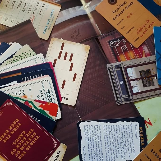 Professor Puzzle: Unclaimed: The Mystery of The Royal Hotel - A Puzzle Adventure Game Fast-Paced Treasure-Hunt Investigation Ages 12+ 1-4 Players