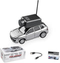 WLtoys Mini RC Car 1:64 Scale FPV RC Drift Car with 720P HD Camera 2.4GHz WiFi App Control with Gyro Mini Racing Toys for Teens and Adults(Sliver)