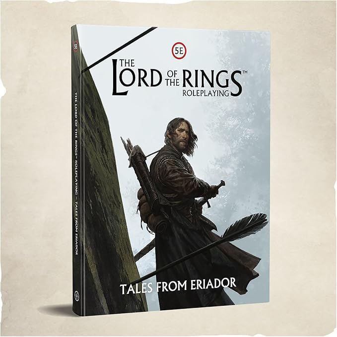 The Lord of The Rings Roleplaying: Tales from Eriador 5E - Illustrated Hardcover Adventure Compendium Middle-Earth Roleplaying Expansion