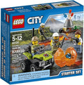 LEGO City Volcano Explorers 60120 Volcano Starter Set Building Kit (83 Piece)