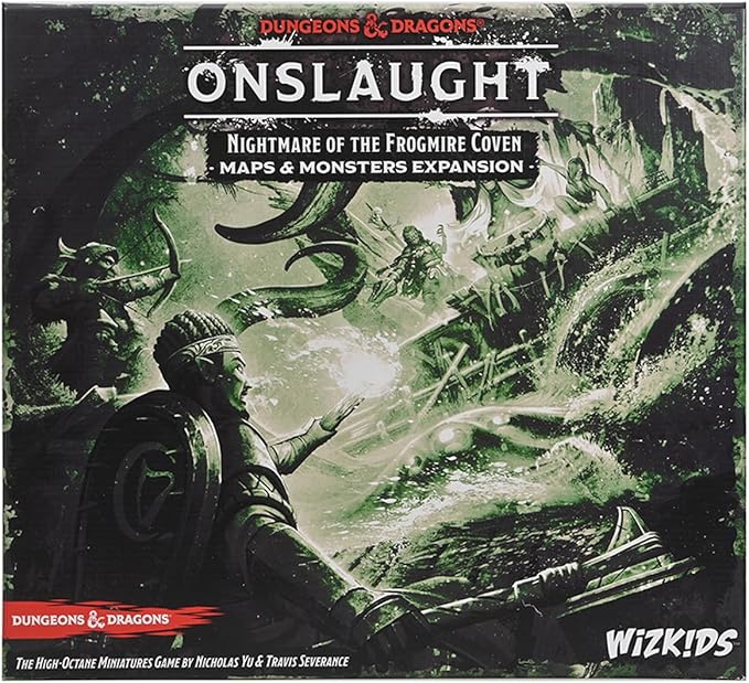 Dungeons &amp Dragons Onslaught: Nightmare of The Frogmire Coven - Maps &amp Monsters Expansion