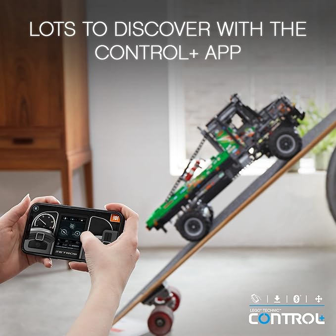 LEGO Technic App-Controlled 4x4 Mercedes-Benz Zetros Trial Truck 42129 Building Toy Set for Kids Boys and Girls Ages 12+ (2129 Pieces)