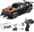 GoolRC Remote Control Drift Car 1:16 Scale Fast and Furious Cars 18KM/H High Speed RC Cars 2.4GHz 4WD Remote Control Race Car LED Lights Spray Rubber Tire for Adults Teens Gift