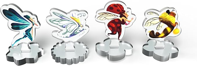 Fairy Ring Board Game - Enchanting Drafting &amp Movement Strategy Game Immersive Fairy Village Building Game for Kids &amp Adults Ages 8+ 2-4 Players 40 Min Playtime Made by Repos Production