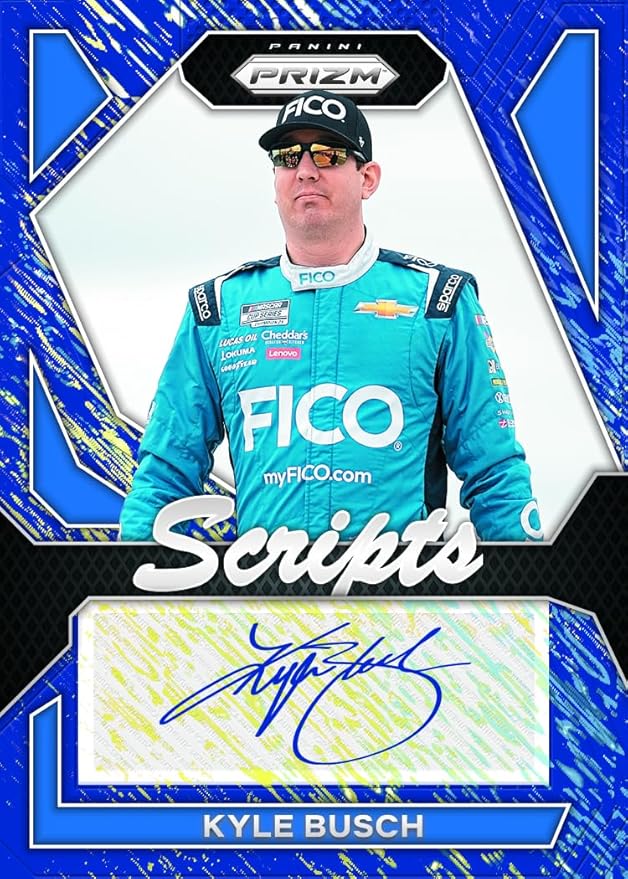 2024 Panini Prizm NASCAR Racing Blaster Box – Official Racing Trading Cards – Includes Blaster-Exclusive Prizms Inserts &amp Rookies – Sealed Panini Retail Box
