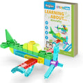 Engino STEAM Labs Learning About Aircrafts Building Blocks for Ages 3+ Construction Kit STEM Kit for Girls &amp Boys Learning &amp Education Toys Steam Toys Toddler Activities (5 Models)