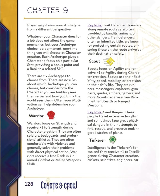 Coyote &amp Crow The Role Playing Game