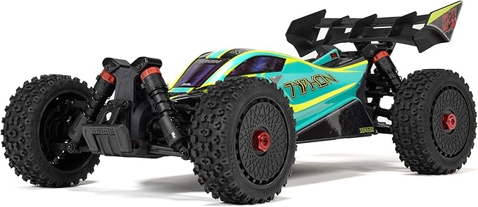 ARRMA RC Car 1/8 Typhon 4X4 223S BLX BRUSHLESS Buggy RTR (Battery and Charger Not Included) with DSC (Green) ARA4306V4T1