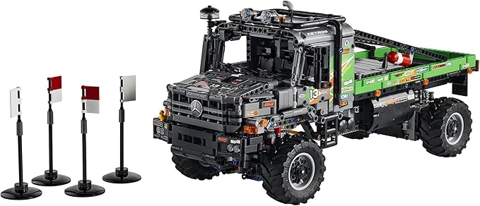 LEGO Technic 4x4 Mercedes-Benz Zetros Trial Truck 42129 Building Kit Explore A Powerful App-Controlled Toy Truck New 2021 (2110 Pieces)