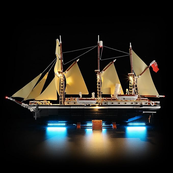 YEABRICKS LED Light for 10335 Icons The Endurance Ship Building Blocks Model (Building Set NOT Included)