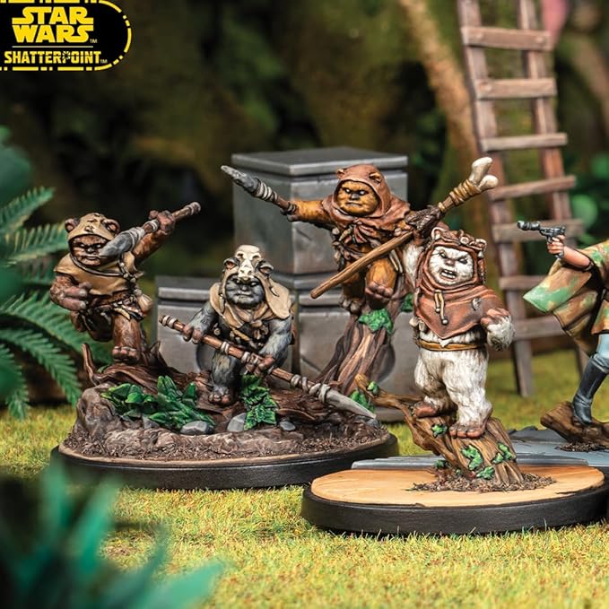 Star Wars Shatterpoint Ee Chee Maa! SQUAD PACK - Tabletop Miniatures Game Strategy Game for Kids and Adults Ages 14+ 2 Players 90 Minute Playtime Made by Atomic Mass Games