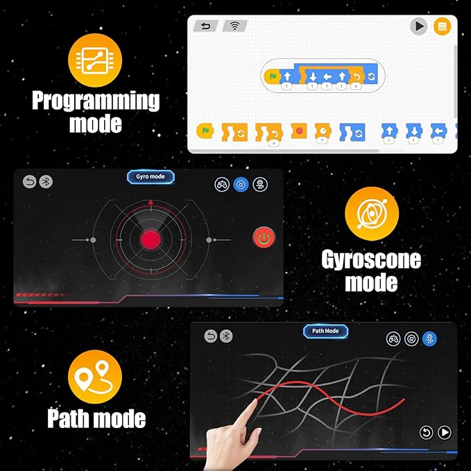 Gohero Robot Building Kit5 in 1 STEM Toys for Boys Toys Age 8-10 with Remote &amp App ControlRobotics Technic Kits with 16 LED ExpressionsChristmas &amp Birthday Gifts for Teen Boys &amp Grils (