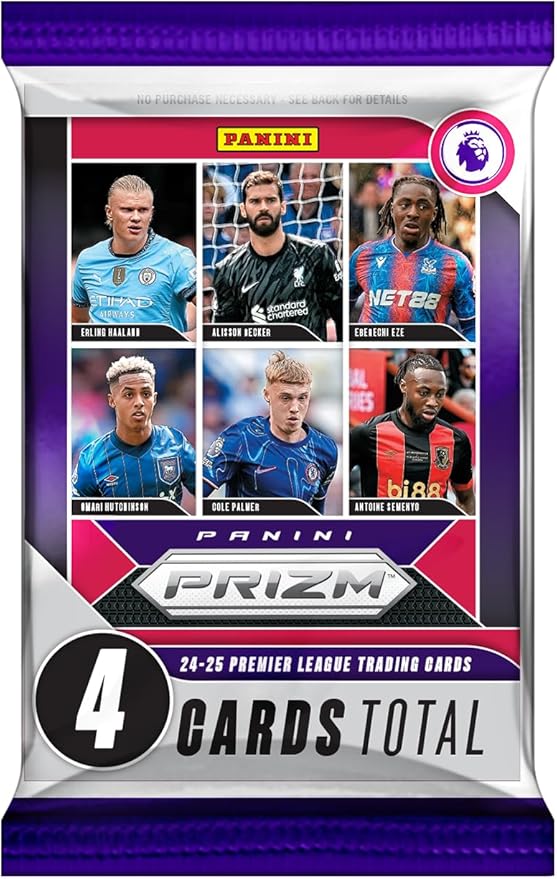 2024–25 Panini Prizm Premier League Blaster Box – EPL Soccer Trading Cards – Includes Blaster Exclusive Prizms Rookies &amp Inserts – Official Panini Retail Set
