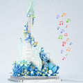 Flower Bouquet Guitar Building Blocks Set 1125PCS Music Instruments Guitar Bricks Set Gifts for Adults and Kids (bass)