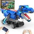 Yerloa Dinosaur Toys for Boys Age 8-12 5-7 6-7 Jurassic Building Kits for Kids 6 7 8 9 10 11 12 + Year Old 343 Pcs Remote Control STEM Projects Building Blocks Sets Educational Birthday Easter Gifts