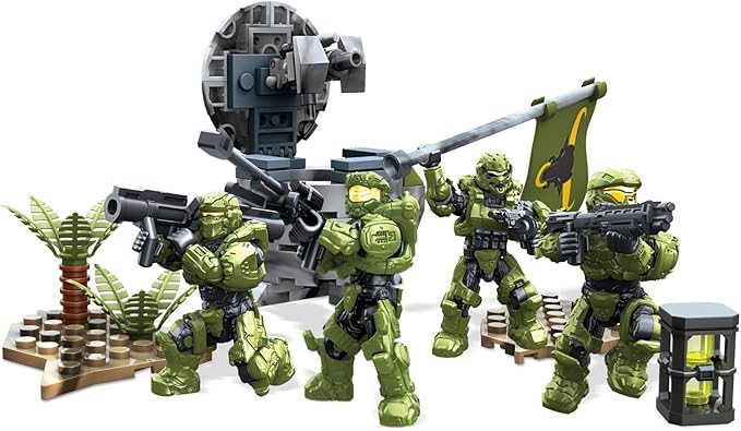Mega Bloks Halo UNSC Fireteam Taurus Playset for 96 months to 180 months 100 pcs