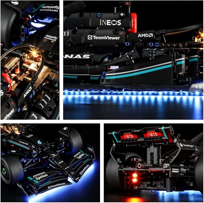 LIGHTAILING Light for Lego-42171 Mercedes-AMG F1 W14 E Performance - Led Lighting Kit Compatible with Lego Building Blocks Model - NOT Included The Model Set