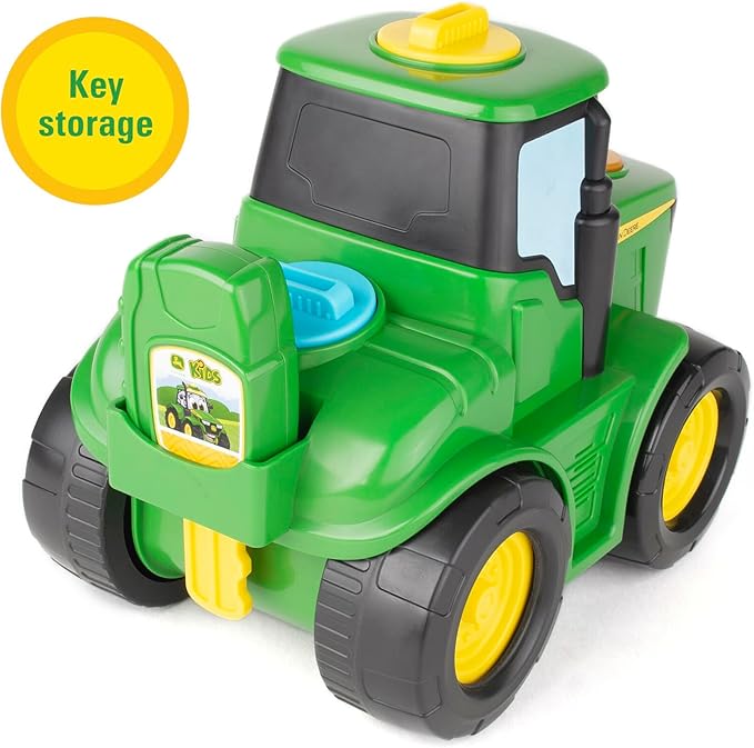 John Deere Key n Go Johnny Tractor 13 Interactive Features 47500 LP83017