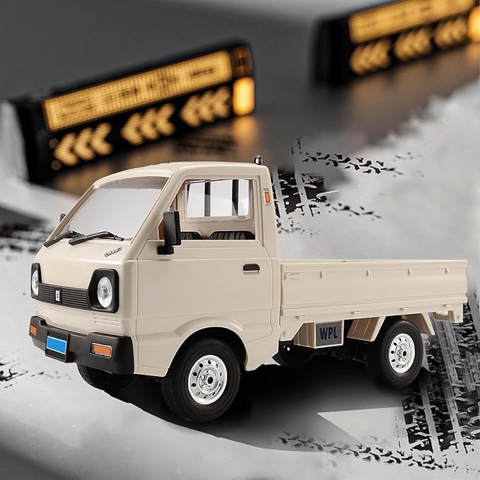 jaming Remote Control Drift CarWPL D14 4WD RC Car RTR Full Scale 1:10 Drift Pickup 2.4G RC Truck Crawler Off Road Drift with LED Light Vehicle Toy for Boys Girls Birthday Gifts