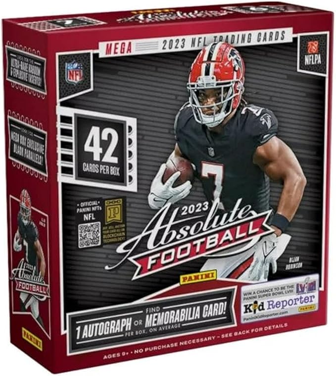 2023 Panini Absolute Football Mega Box 6 Years+ Multicolor