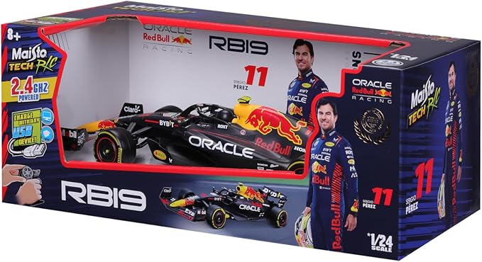 Maisto Tech R/C 1:24 2023 Oracle Red Bull Racing RB19 Perez #11