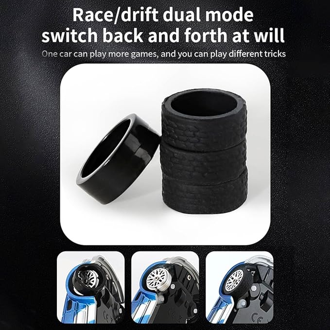 1/43 Scale RC Mini Racing Car Full Proportional Electric Mini Racing Drift Car Model with Lights (RTR) - Standard Version