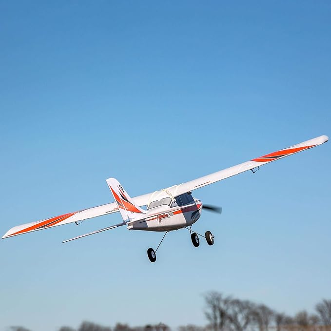E-flite RC Airplane Apprentice STS 1.5m BNF Basic Transmitter Battery and Charger not Included Smart Trainer with Safe EFL3750