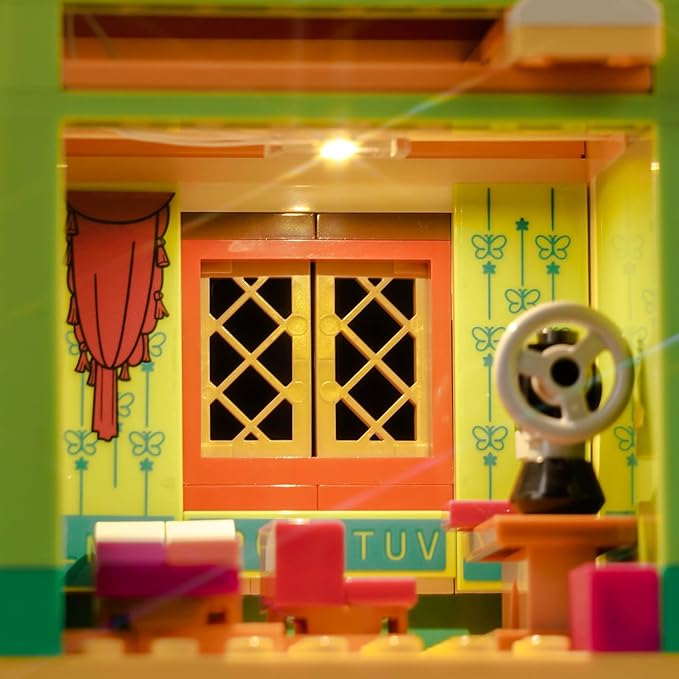 Upgraded Led Light Kit for Lego The Magical Madrigal House Building Set Compatible with Lego 43245 (Model Not Included)