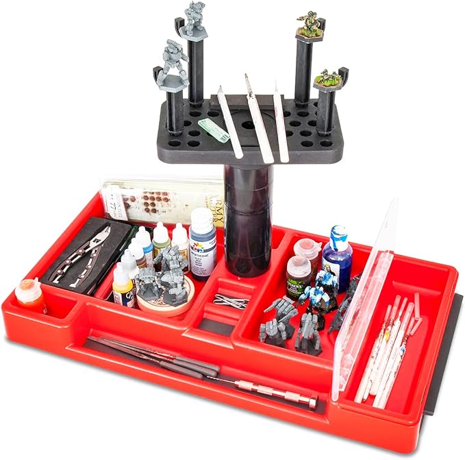 Ernst RC Car Stand and Workstation for RC Cars RC Aircraft Model Crawlers Monster Trucks Drones and Electric Boats
