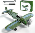 Model Airplane STEM Building Projects Toys - DIY Building STEM Projects Toys for Kids Boys Girls Ages 8-12-16 Assembly Science Kit Model Plane Birthday Gift Toys for Kids Boys 8 9 10 11 12 Years Old