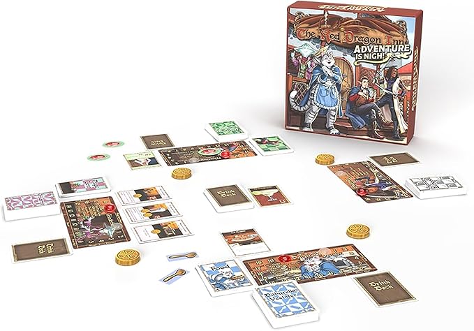 SlugFest Games: The Red Dragon Inn: Adventure is Nigh - Standalone Or Combine Fantasy Tavern Board &amp Card Game New Characters Ages 14+ 2-4 Players