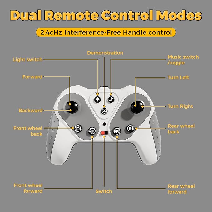 Remote Control Robot Dog Toys 6-8 8WD Gesture Sensing Rc Stunt Car with Light and Music Robot Pet Dog Toys for Kid Boys Christmas Birthday Gifts Age 8-12