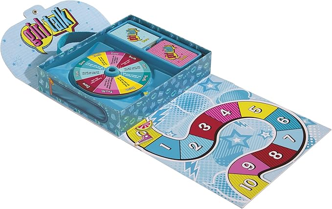 Hasbro Gaming Girl Talk Truth or Dare Board Game for Teens and Tweens Inspired by The Original 1980s Edition Ages 10 and Up for 2-10 Players