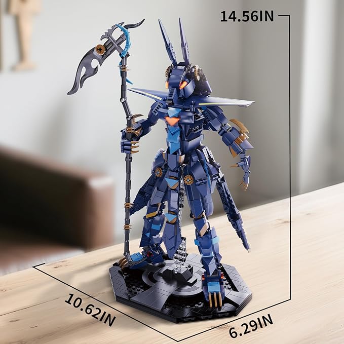 BNG Mech Building Sets for AdultsRobot Models Kits Collectible ToyCool Mecha Building BlocksCreative Gift for Teens Boys 8+ (997 PCS)
