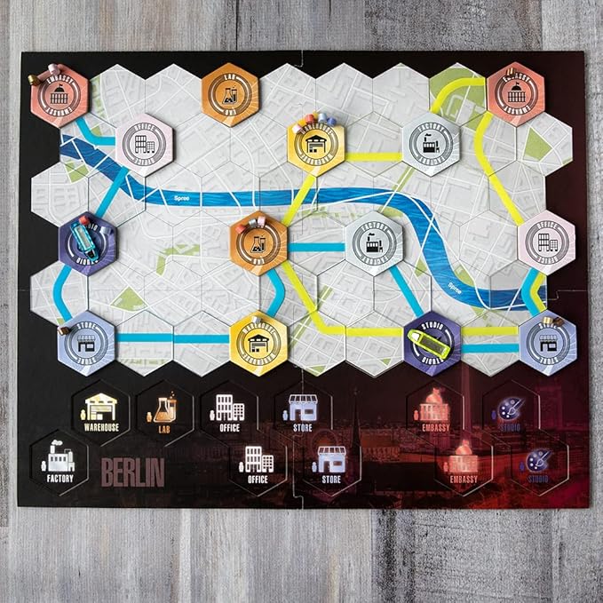 Bezier Games Maglev Metro  Black