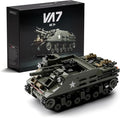 Nifeliz Military M7 Priest Tank Model Building Set WW2 Howitzer Army Vehicle Building Set for Adults Collectible Army Display Model Set and Gift for Enthusiasts (646 PCS NF10336)