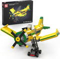 Mould King 24060 Race Plane Building Toy for Kids 562PCS Propeller Airplane Model Blocks Set for Display Collection STEM Toy Gift for Boys and Girls Ages 8+