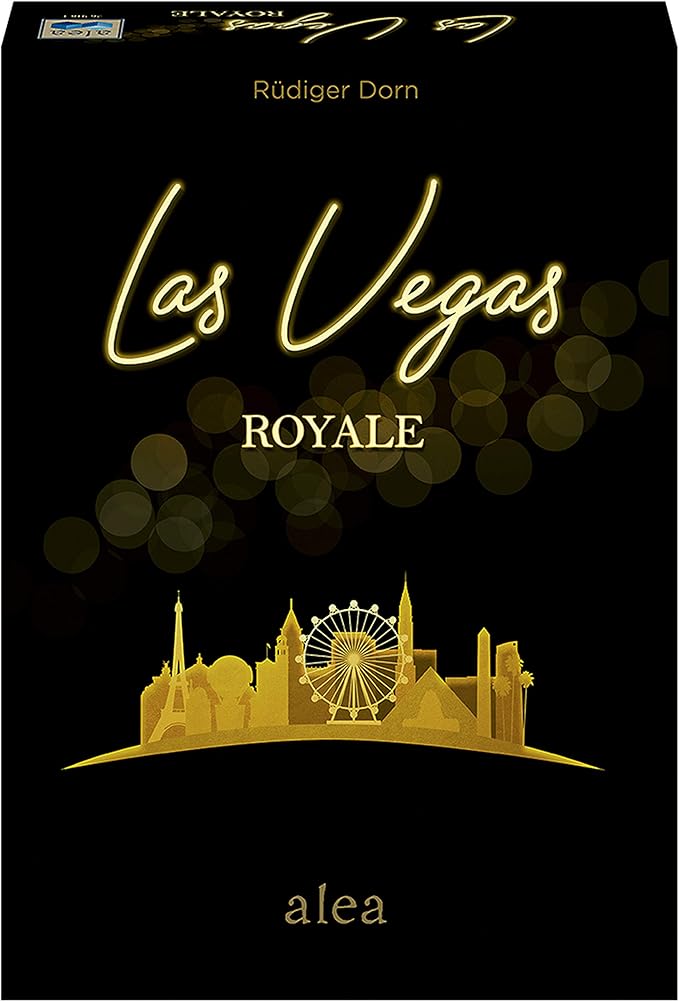 Ravensburger Las Vegas Royale Strategy Board Game for Ages 8 &amp Up - 20th Anniversary Edition Alea