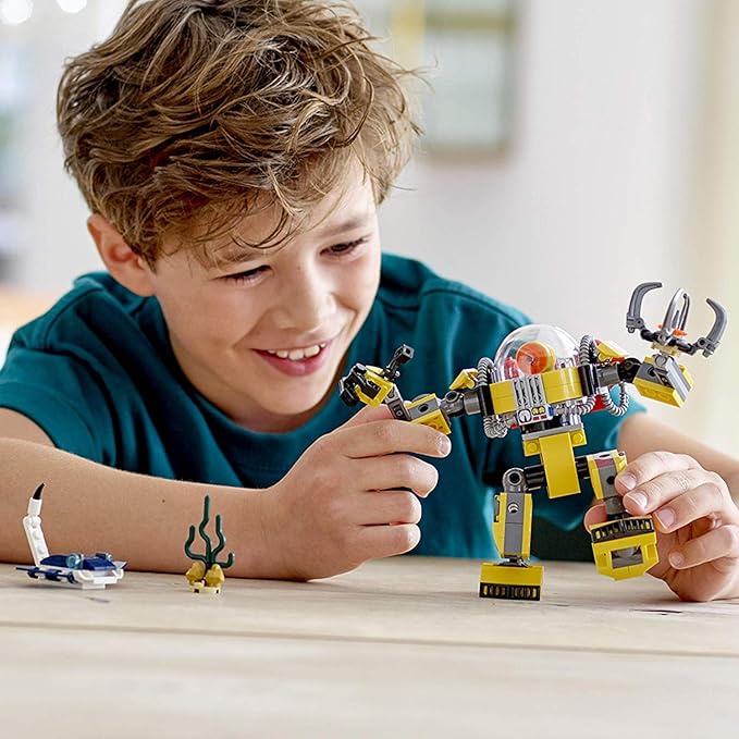 LEGO Creator 3in1 Underwater Robot 31090 Building Kit (207 Pieces)