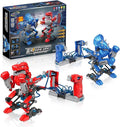 STEM Robot Building Kit Fighting Robots Toy Set for Kids Hydraulic Boxing Bots Build 2 Hydraulic-Powered Battle Robots Easter Christmas Birthday Gifts for 8-12 Year Boys Girls