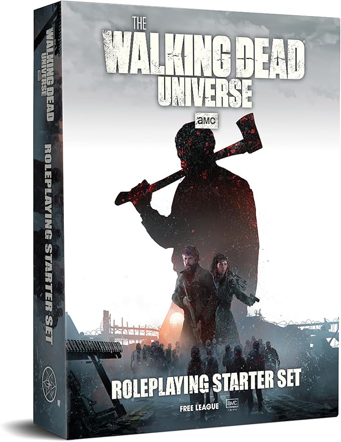 The Walking Dead Universe RPG: Starter Set - Boxed Set - Everything You Need To Get Started Roleplaying Horror Free League Publishing