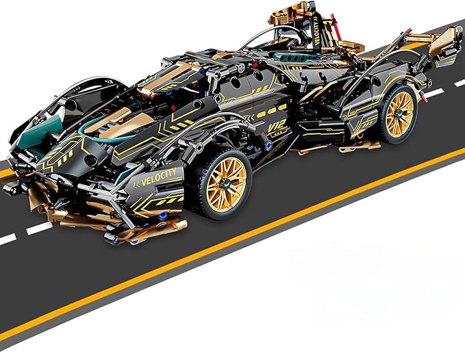 Sport Car Building Block Sets for AdultsRace Car Collectible 1:14 Model Scale Engineering Toy Birthday for Men Teens Boys Car Fans 8+ 8-12 12-16 13 14 14+