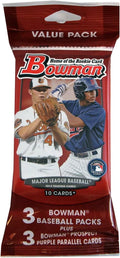 MLB Bowman 2013 Baseball Jumbo Card Packs