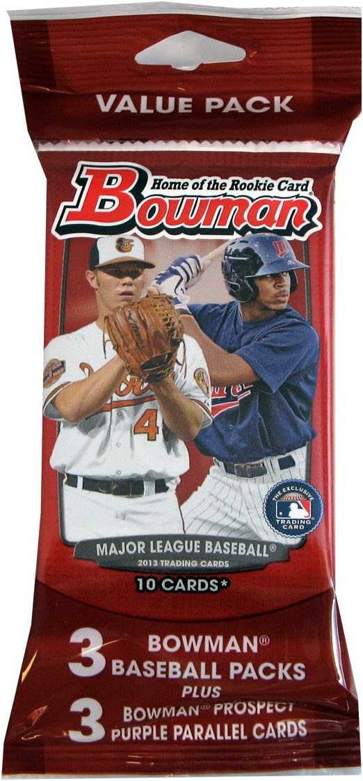 MLB Bowman 2013 Baseball Jumbo Card Packs