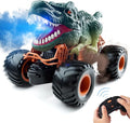 Bennol Remote Control Dinosaur Car 2.4Ghz RC Truck for Toddlers Electric Hobby RC Car Toys with Light &amp Sound Spray Birthday Gift for 3 4 5 6 7 8 Year olds Kids Boys Girl