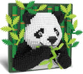 Panda Animal 3D Wall Art Micro Mini Building Blocks Set Unique Home Wall Decor or Table Display No Compatible with Lego Ideal Gift Toy for Adults &amp Boys Girls 14+ (1142 PCS)