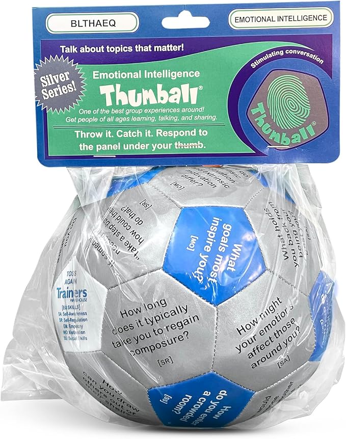 Trainers Warehouse 6 Thumball Collection 32 Prompts for Conversation Team Building Relationship and Training